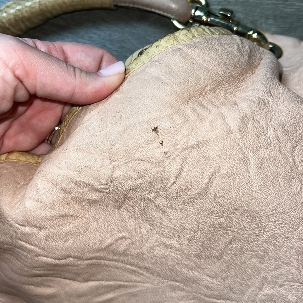 Jimmy Choo Pink Leather Handle‎ Bag - Picture 7 of 12